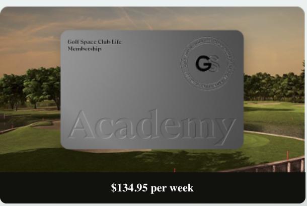 Academy membership card
